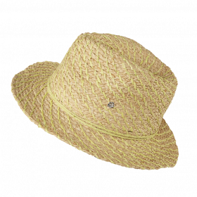 Stevie - Raffia Braid Fedora Hat