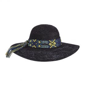 Addison - Crochet Raffia Hat