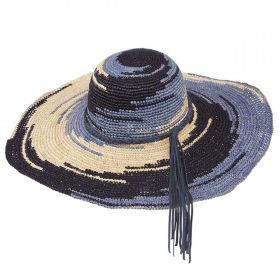Lisa Wide - Crochet Raffia Hat