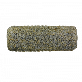 Herringbone 8x22 - Crochet Raffia Pillow Durosoft or Down