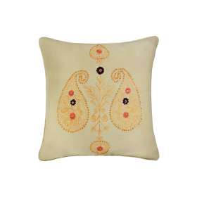Lotus 24x24 - Linen Pillow Durosoft or Down
