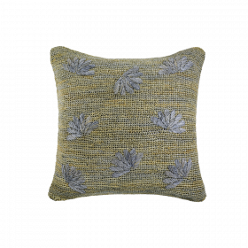 Palm 24x24 - Crochet Raffia Pillow Durosoft or Down