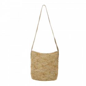 Windansea - Crochet Raffia Metallic Bag